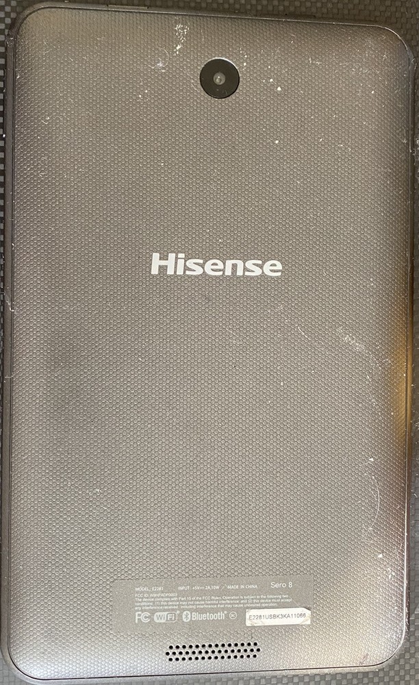Hisense Sero 8 Tablet E2281 16GB Cracked Screen