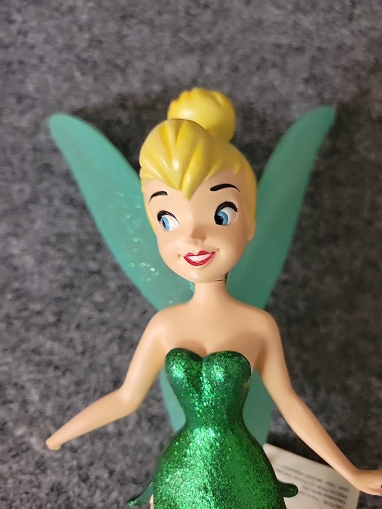 Vintage Tinker Bell Christmas Topper Read Missing Hand