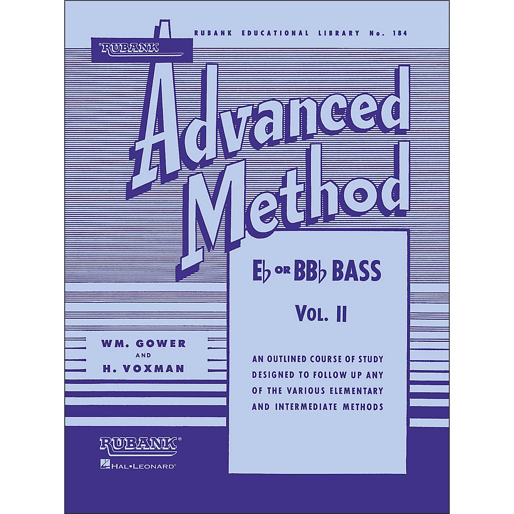 Hal Leonard Rubank E Flat Or BB-Flat Bass Volume 2