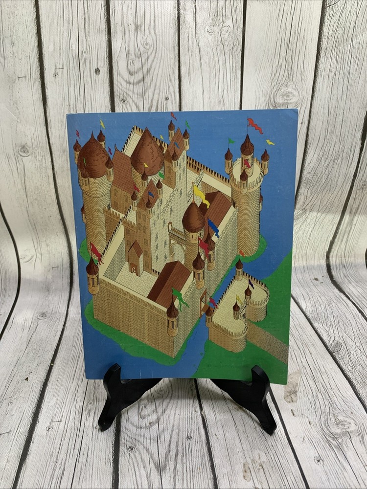 D&D Hiregaards Castle Map/Guide 1990 TSR Campaign Setting Accessory ￼