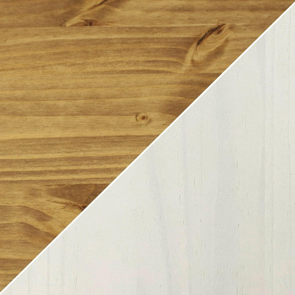 Solid Pine Sideboard With 3 Drawers And 3 Doors - 32 In