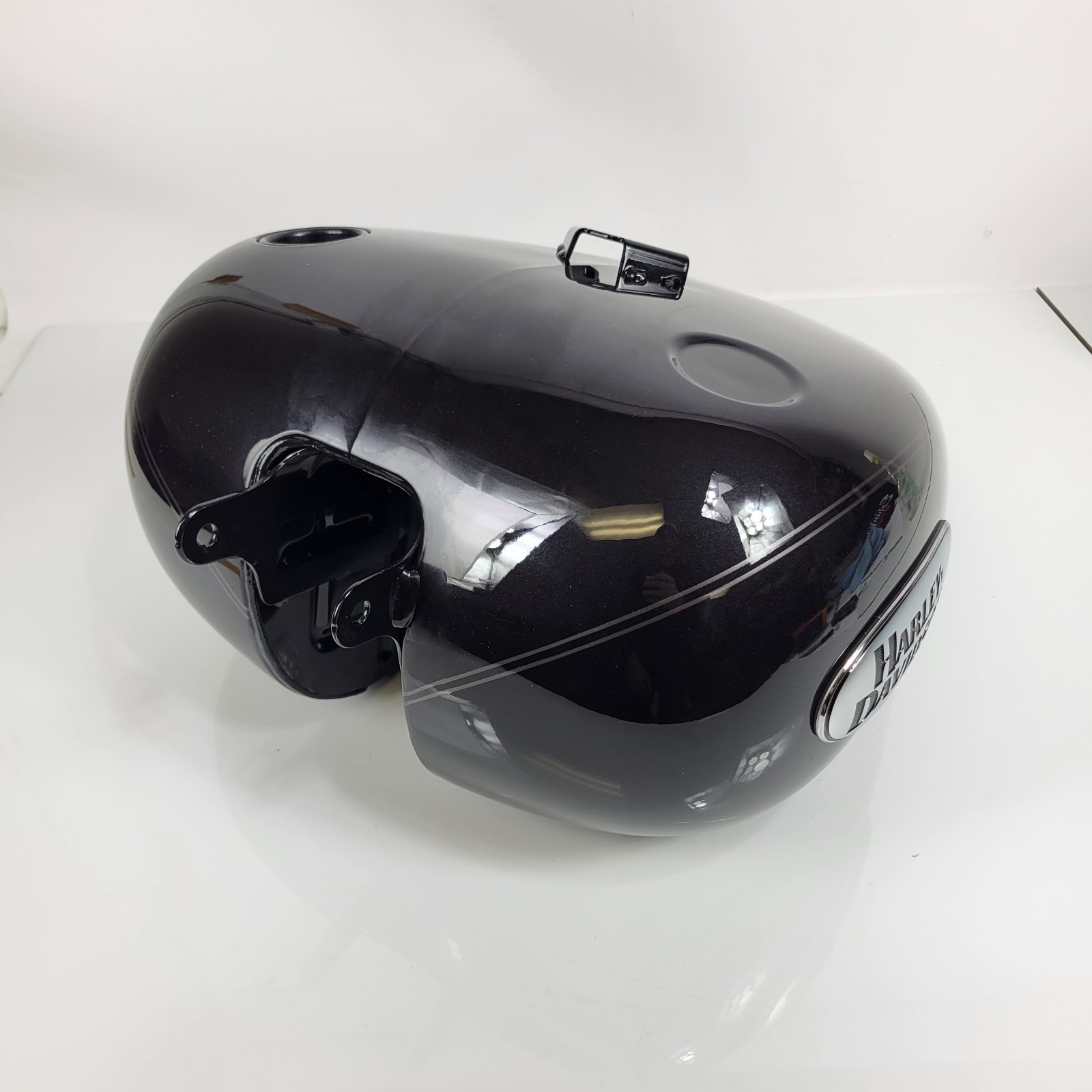 2021 Harley-Davidson Softail Heritage Classic FLHCS Black Jack Metallic Gas Tank