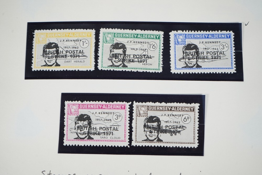 BRITISH ISLES SPECIALIZED 1960s JFK CINDERELLAS 250+ STAMPS & 50+ COVERS
