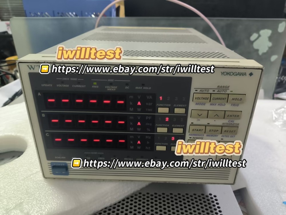 1pcs Yokogawa WT230 Digital Power Meter With 3 Modules USED-