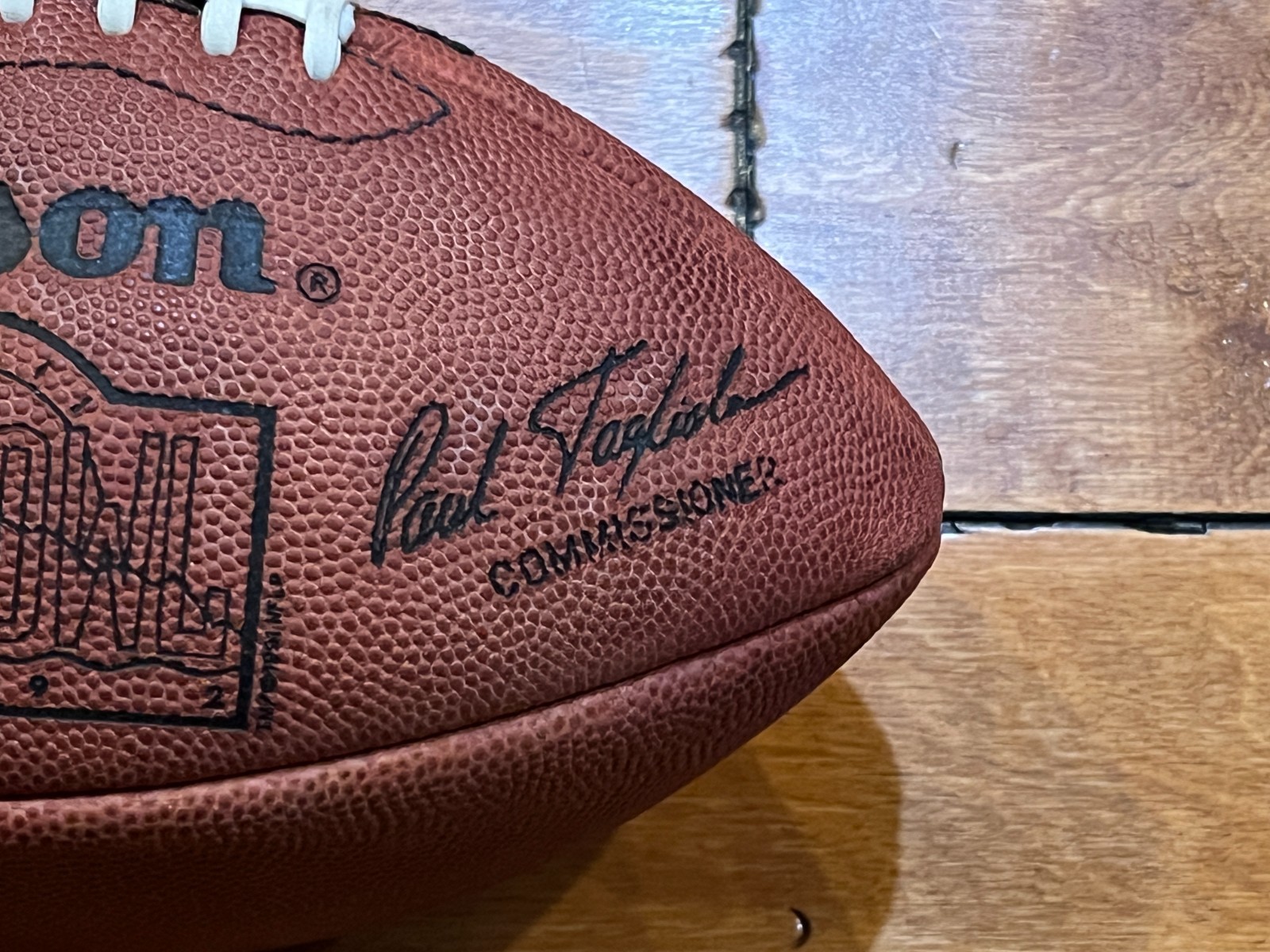 SUPER RARE 1992 NFL Pro Bowl Official Game Ball Football (from Equipment Manager