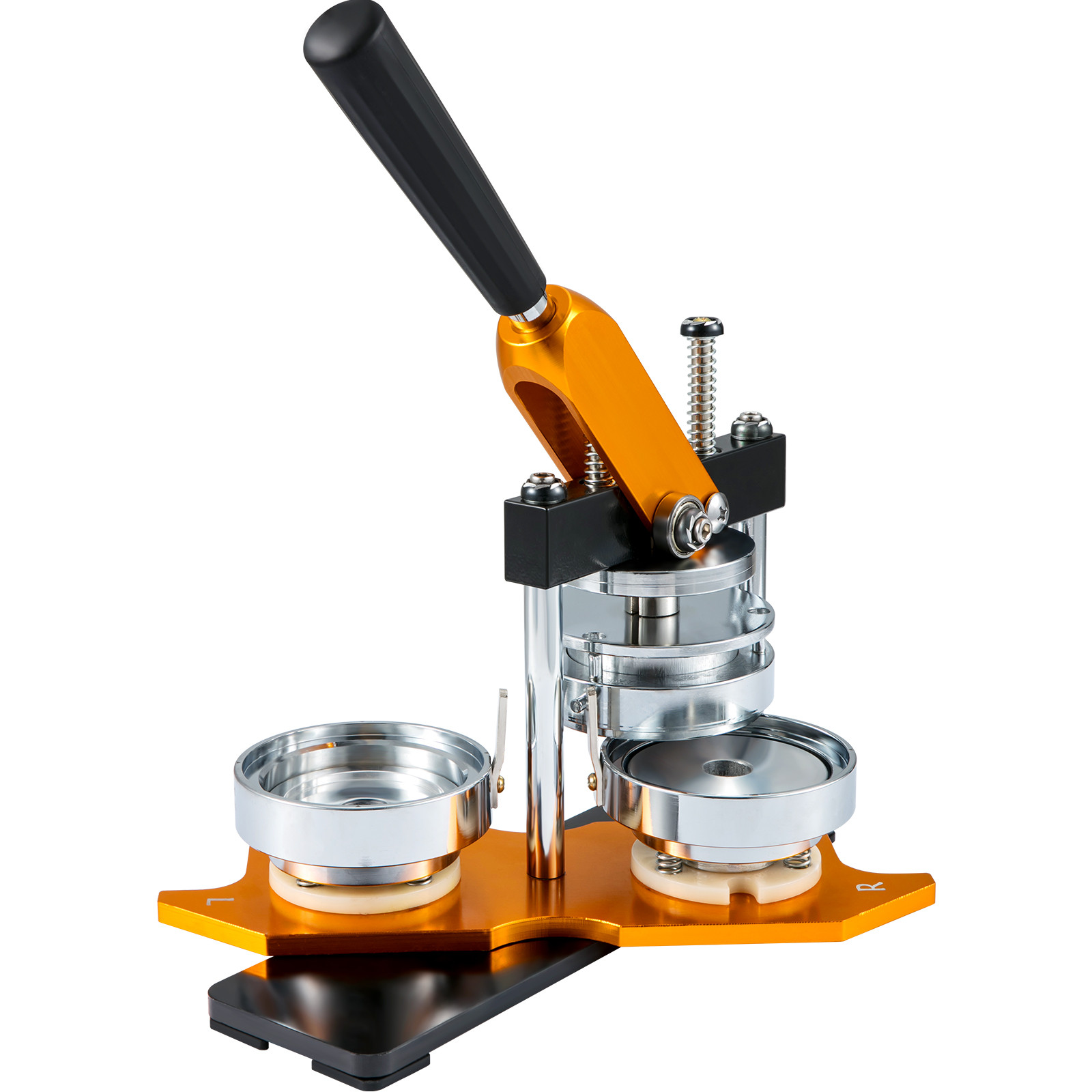 Button Maker Machine Badge Pin Machine 3" 75 MM 100 Free Parts Press Kit