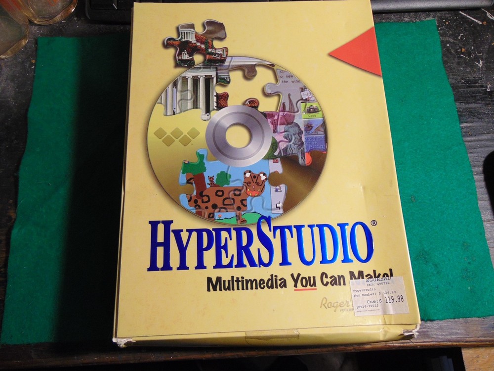 HYPER STUDIO - MULTIMEDIA YOU CAN MAKE CD