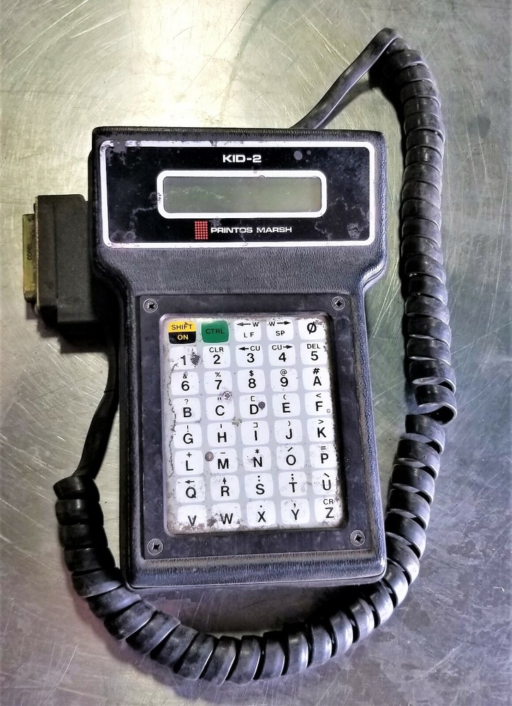 MARSH PRINTOS PRINTER PROGRAMMER KEYPAD KID-2