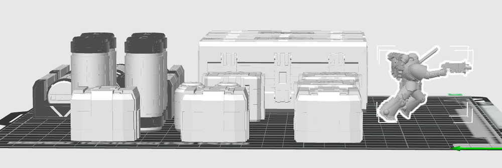 Project Mobius - 28-32mm Sci Fi Scatter Terrain (Medium Pack)