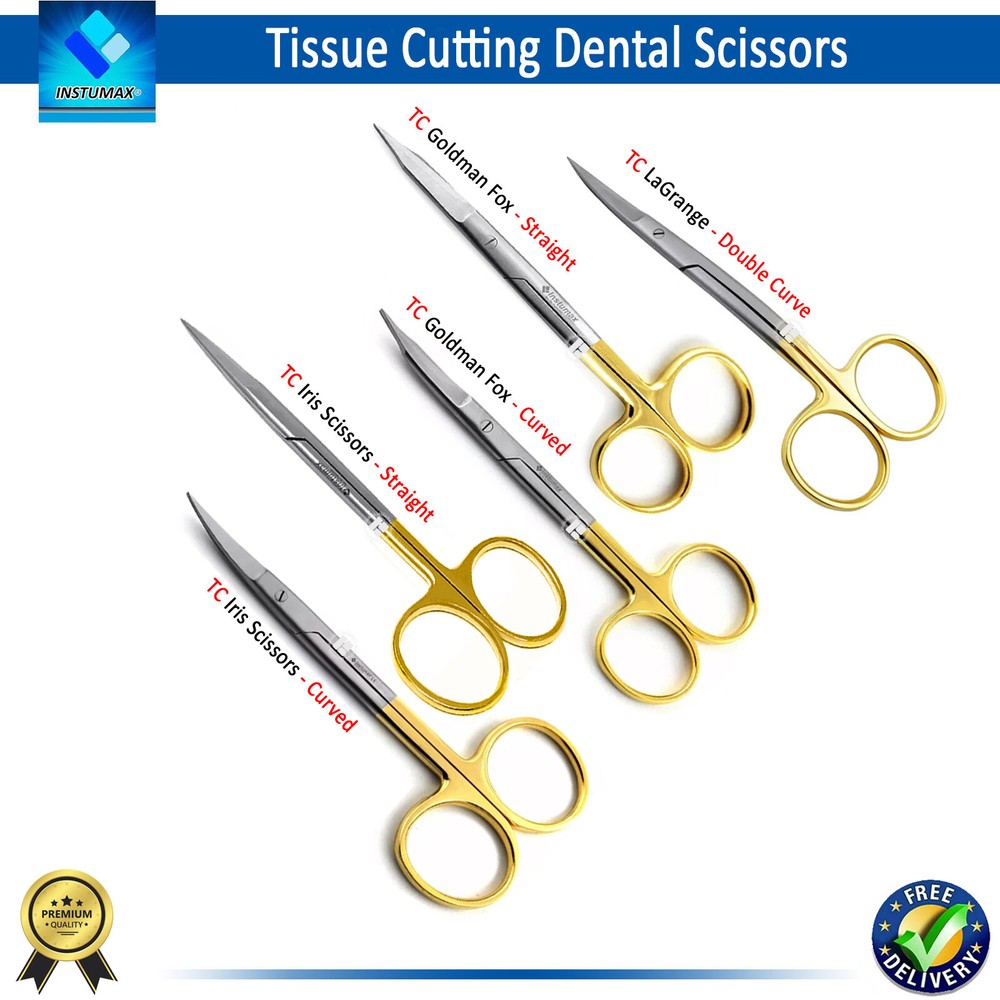 Dental Medical Nursing  Microsurgery Dissecting Scissors General Purpose Range