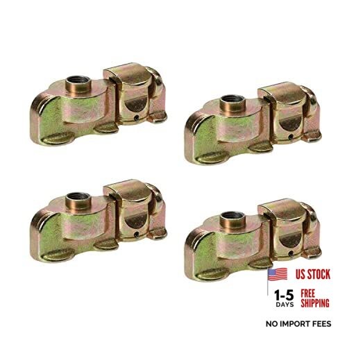 L Track Double Stud Fitting with Bolt Thread, Use with L Track Rails in Your