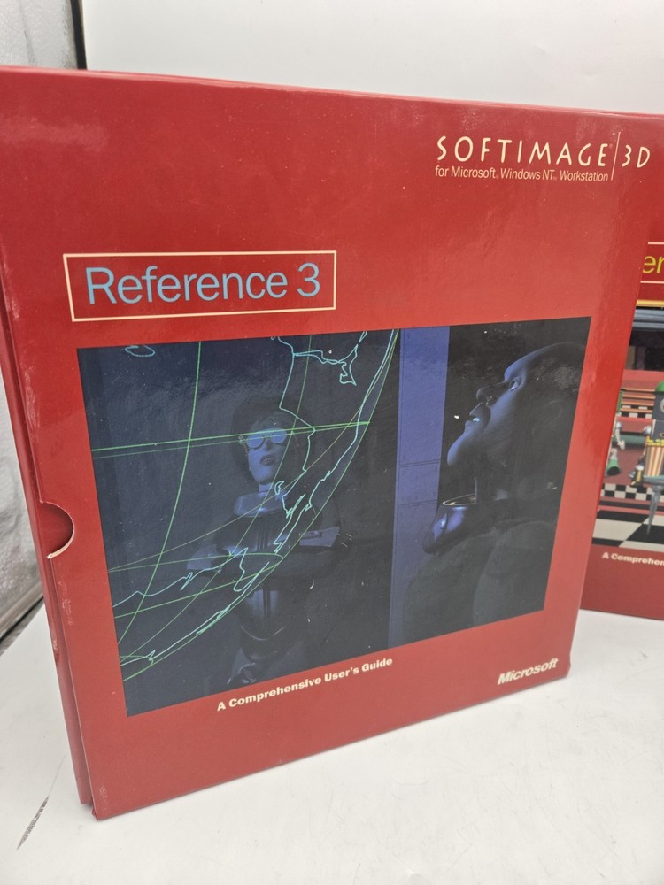 Vintage Softimage 3d Reference Manuals Windows Nt
