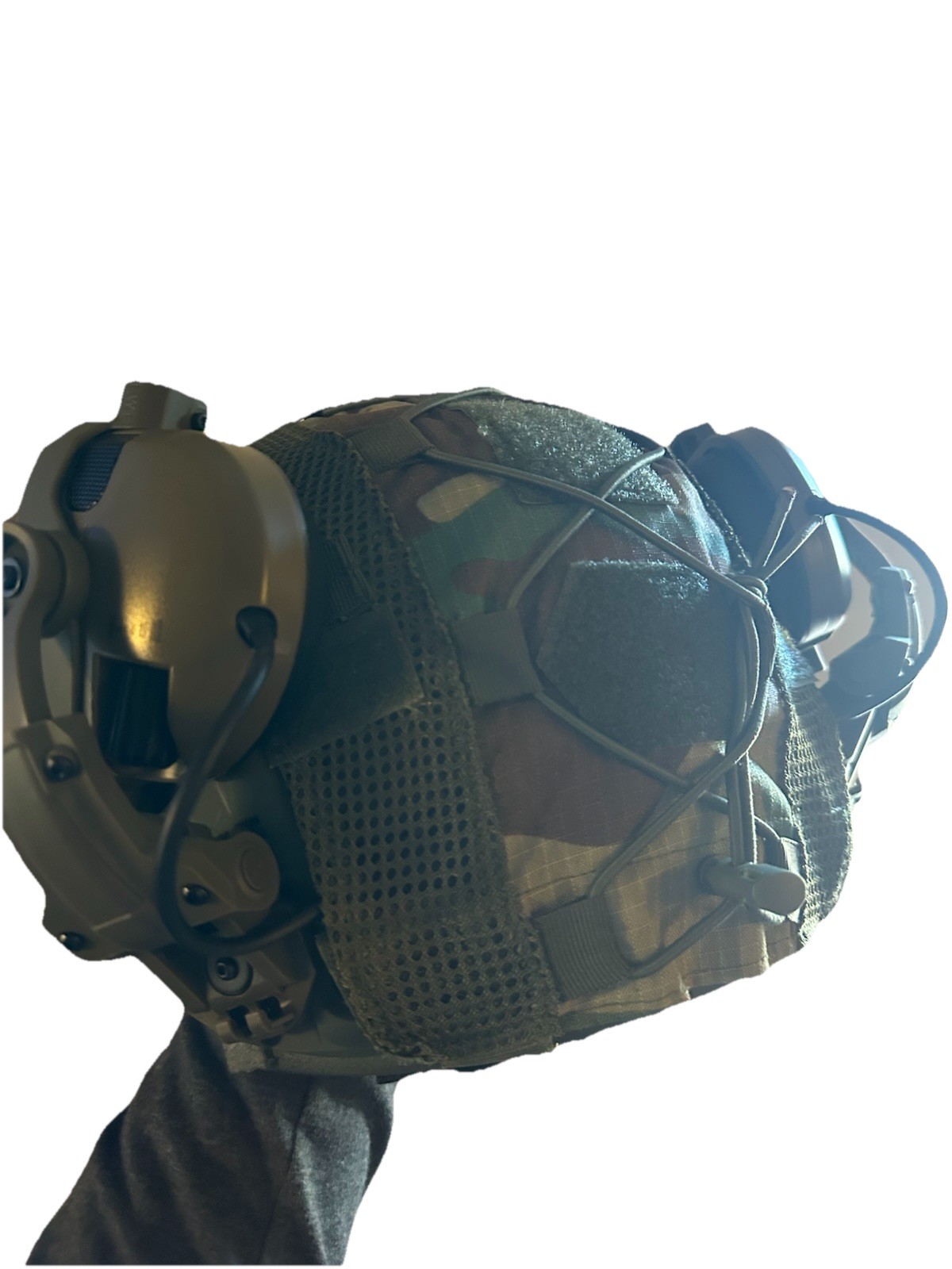 Protech Delta 4 Ach NIJ 3A Helmet L/XL High Cut Conversion With Walker Razors