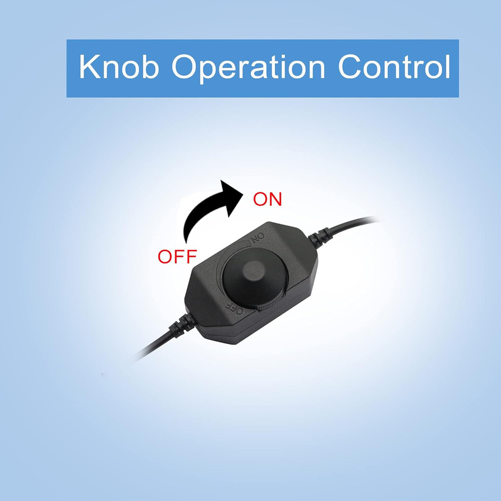 LED Strip Light Dimmer Switch DC 12V 24V Brightness Adjustable Controller for Si