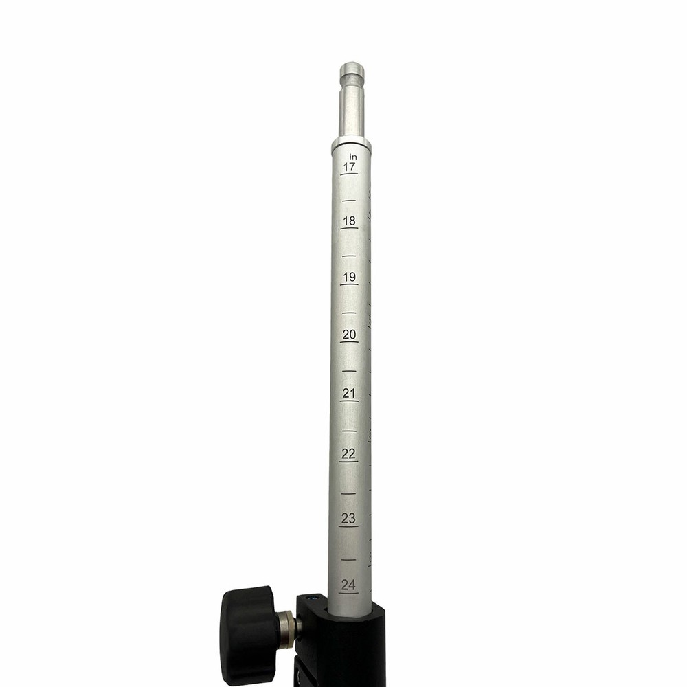 NEW TELESCOPIC 60CM MINI PRISM POLE/PRECISE TIP STRETCH FOR TOTAL STATION