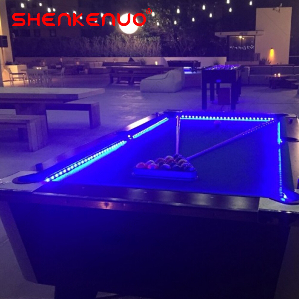 Blue LED Pool & Billiard Table Lighting KIT - light your Outdoor Pool Table US