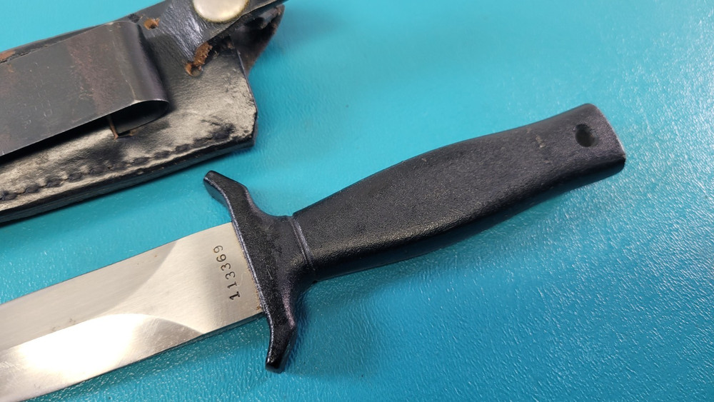 Early Vintage Gerber Command Mark 1 Boot Knife + Sheath TR1032