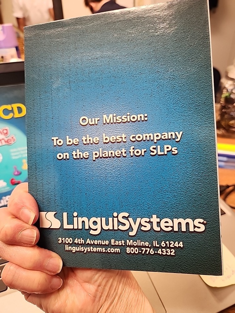 3 Linguisystems Speech Language Therapy CD-ROM