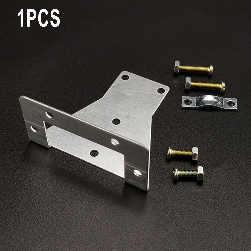 Mounting Bracket Holder Recessed Panel Replace Silver Tool Accessories