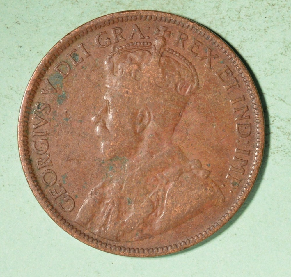 1917 - Newfoundland Large Cent - INV#D181