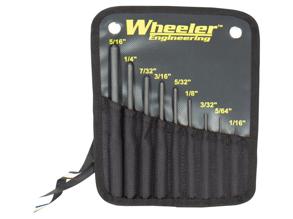 Wheeler Roll Pin Punch Set