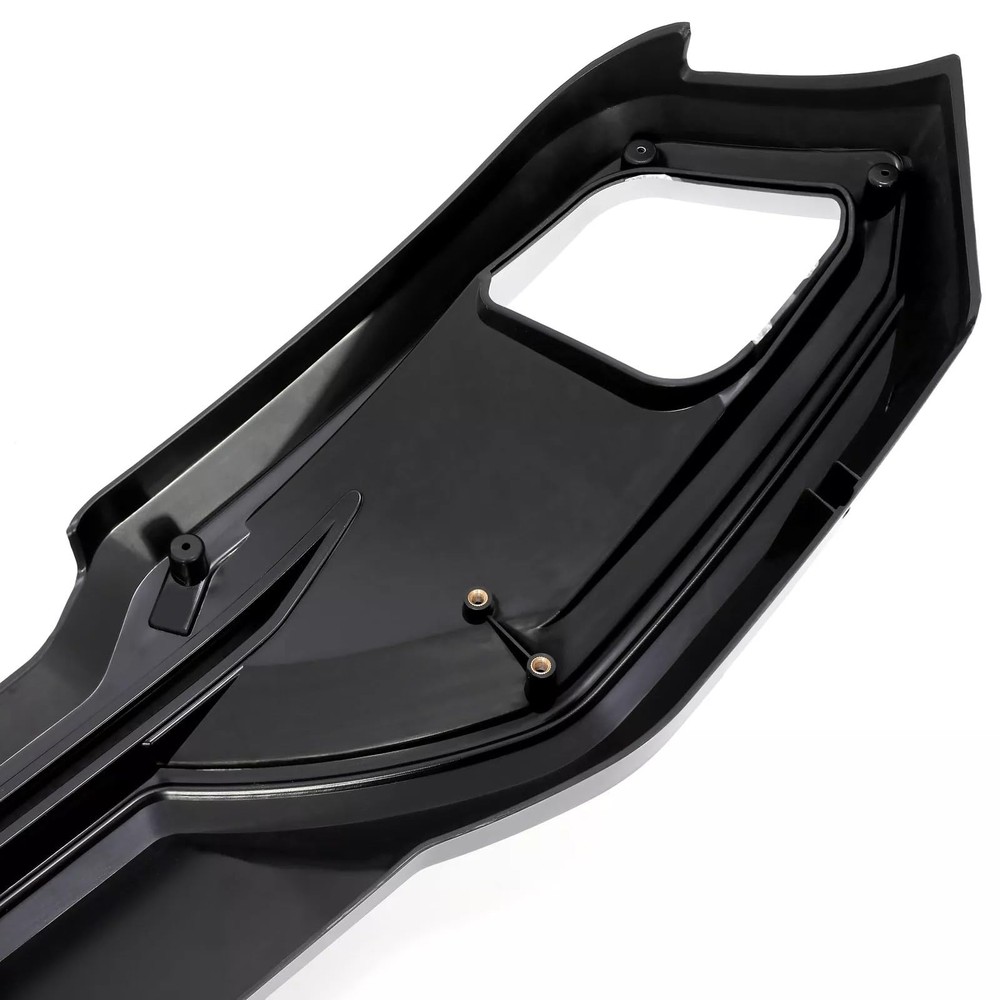 Rear Bumper Lip Diffuser for Toyota Highlander 2017-2019 ABS Silver Black