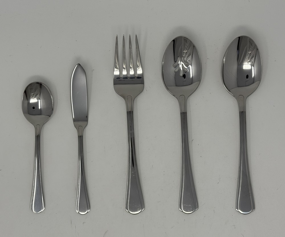 Oneida Dahlia 5 Piece Serving Set Quality Stainless