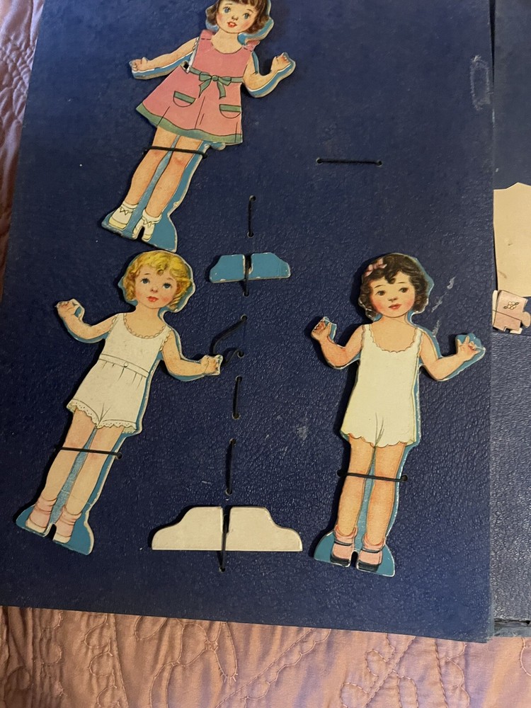 Round About Paper dolls Antique