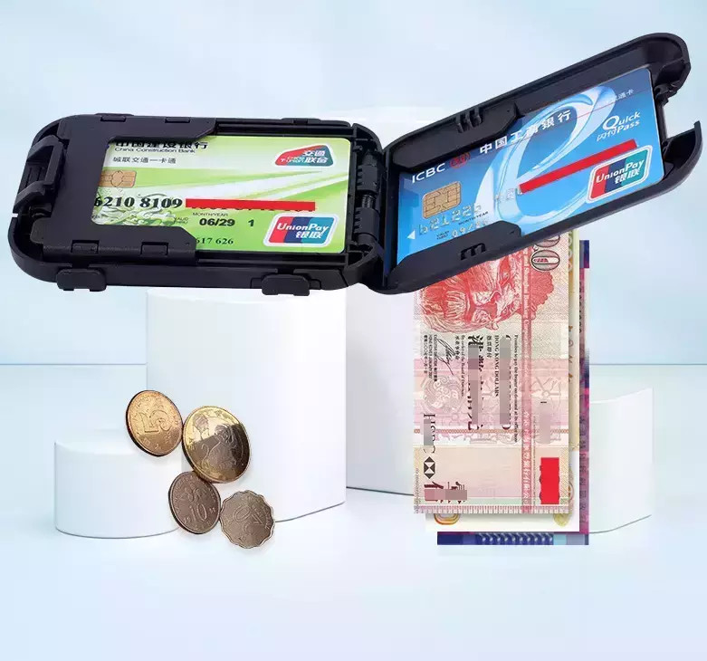 RFID Blocking Secure Money Clip Wallet for Men Durable Card Case Holder