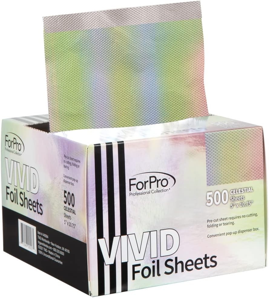 ForPro Profal Collect Vivid Celestial Emed Foil Sheets,