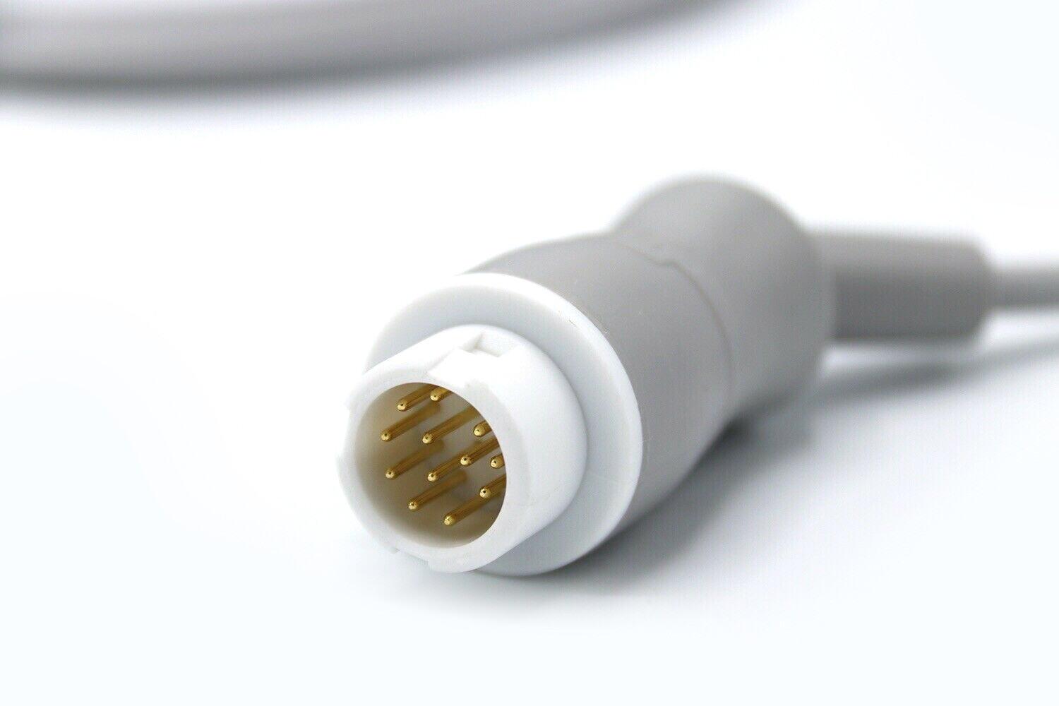 Philips 12 pin 3 Leads Snap ECG EKG Cable M1972A - Same Day Shipping