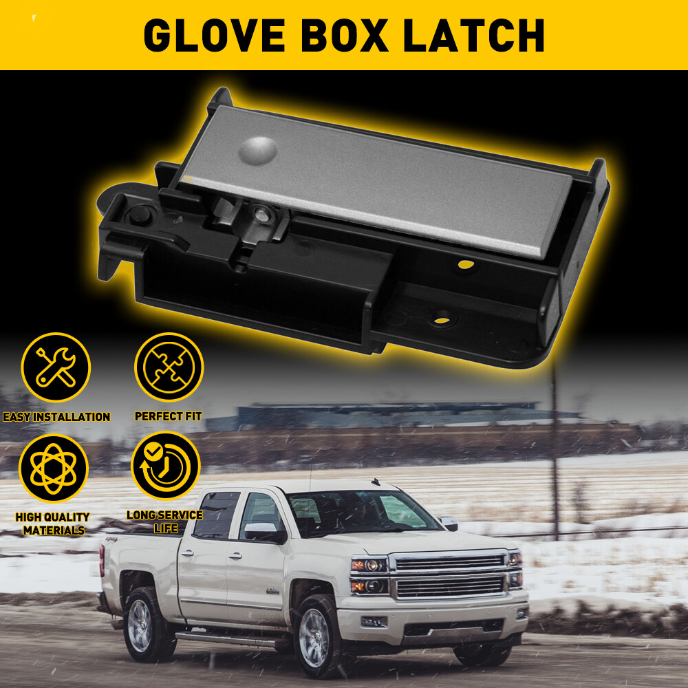 UPPER DASH GLOVE COMPARTMENT DOOR LATCH HANDLE FOR 07-2013 GMC SILVERADO SIERRA