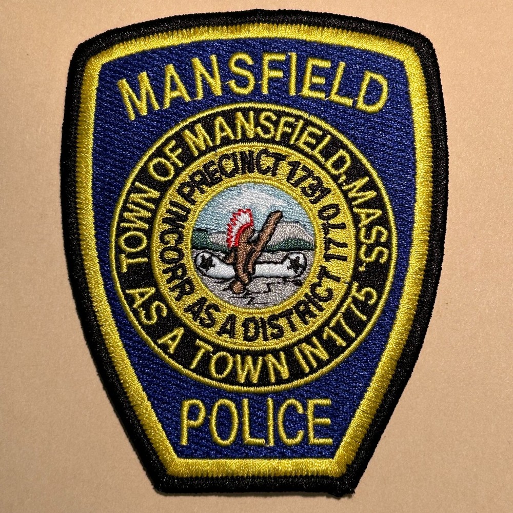 Mansfield Massachusetts Police Patch