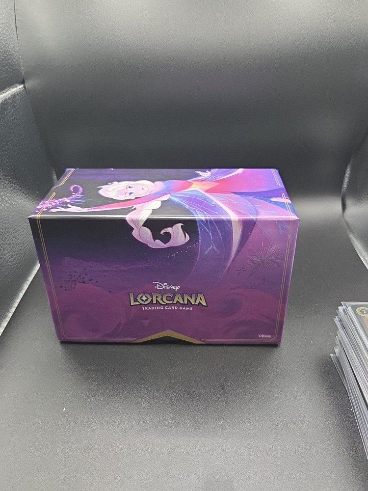 Elsa Gift Box - Disney Frozen Lorcana Deck Storage Divider EMPTY
