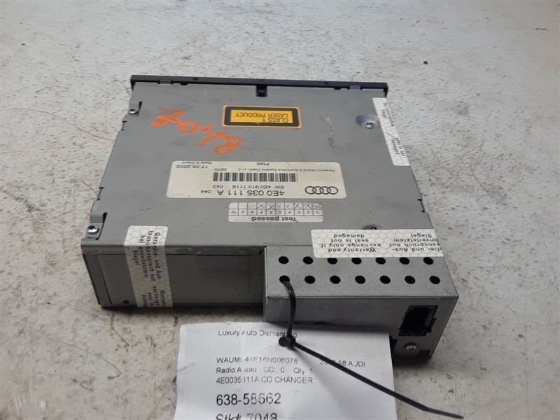 2005 2009 Audi A6 - CD Changer - 4E0035111A