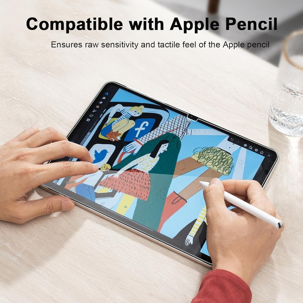 2 Pack Screen Protector for Ipad 10Th Generation 10.9 Inch 2022 (Model A2696/A27