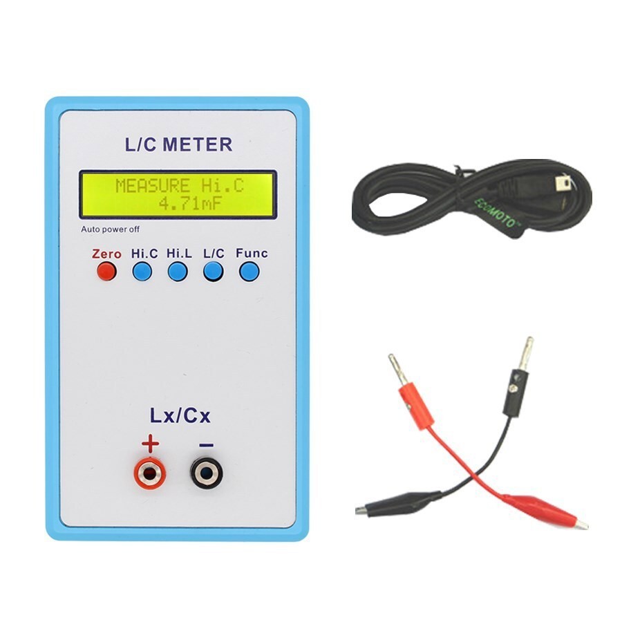 LC-200A Handheld Inductance-Capacitance Meter Digital Bridge LCR Meter