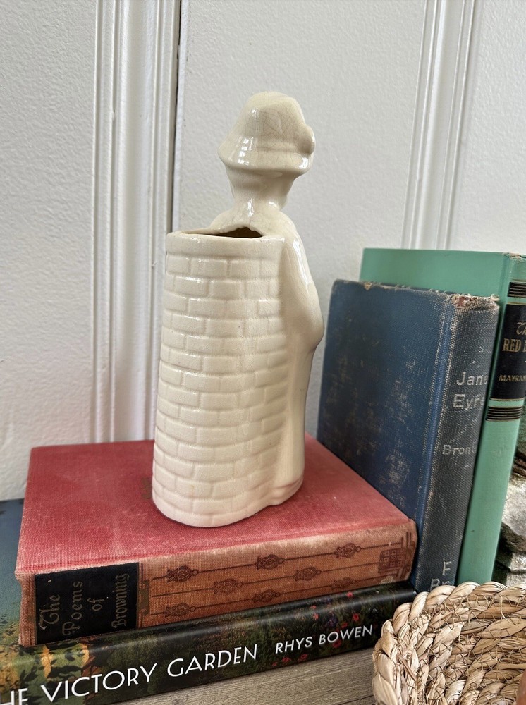 Vintage Ceramic Dutch Boy Planter