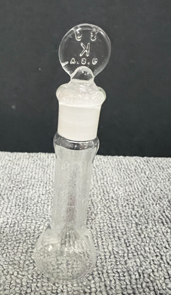 Kimble Kimax 28014 5 mL Class A Volumetric Flask with Stopper