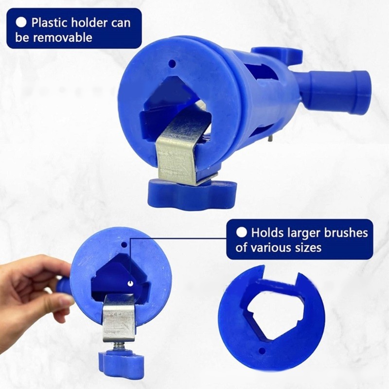 Ergonomic Paint Brush Extender For Angled Ceiling And Wall Surfaces Projects