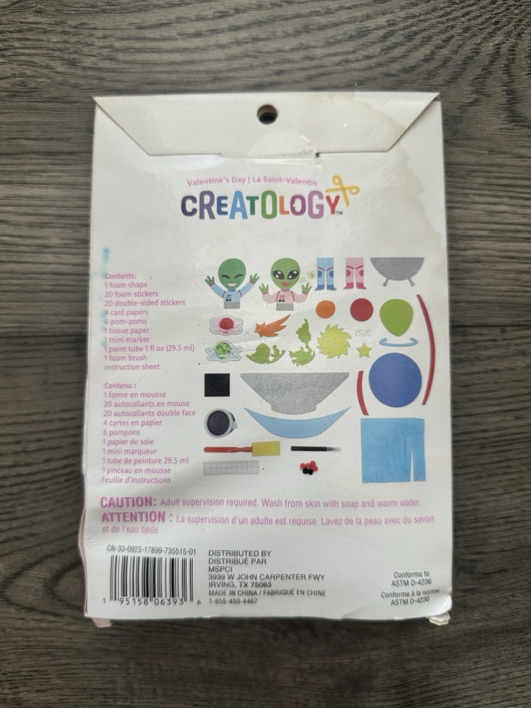 Creatology Alien Valentine's Day Mailbox Decor Kit