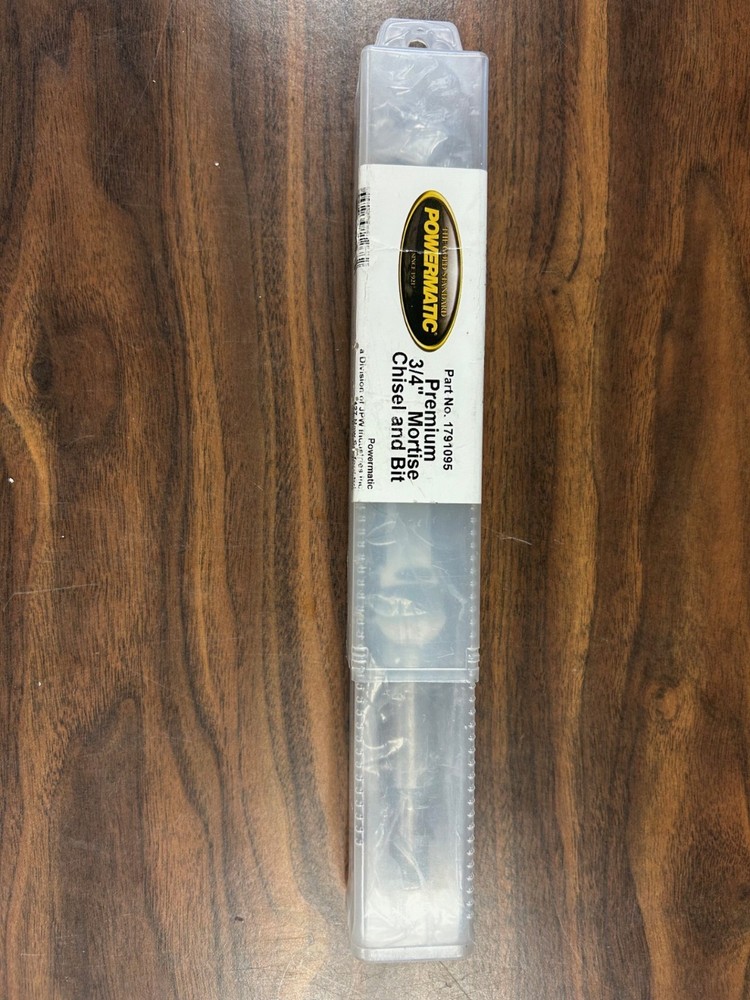 Powermatic 1791095 Premium 3/4" Mortise Chisel & Bit