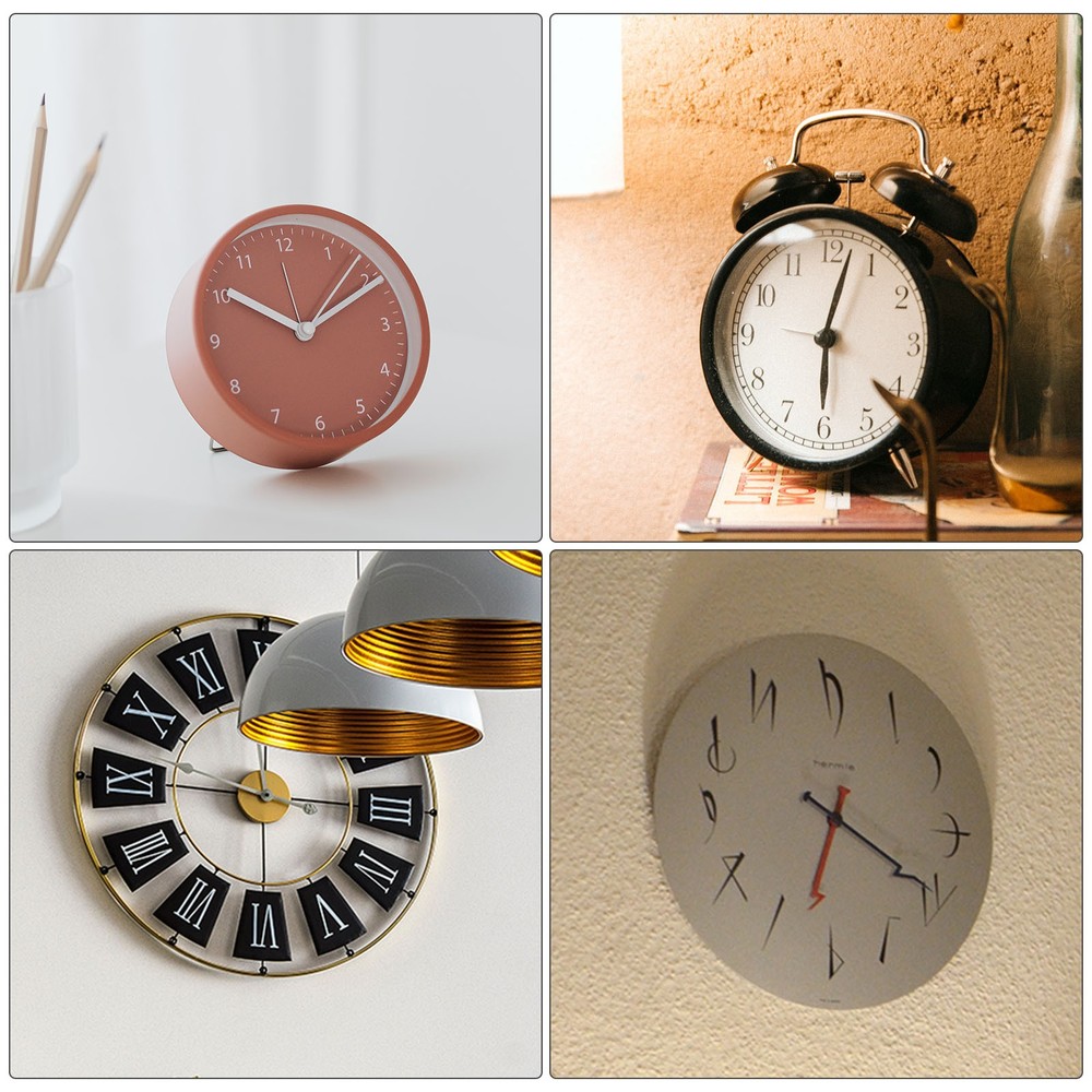 10Sets Replacement Clock Hands Kit Mechanism Movement Wall Black,Gold A01/A02