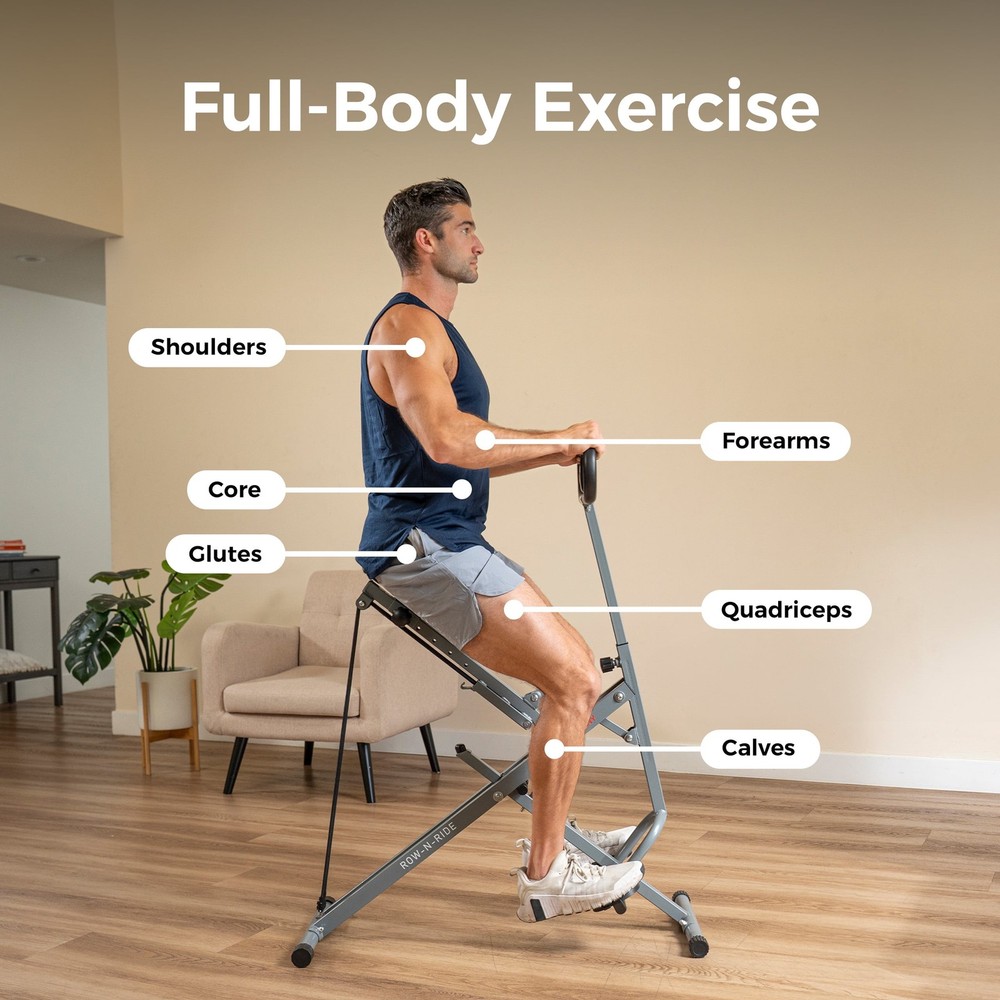 Smart Upright Row-N-Ride Exerciser NO. 077S