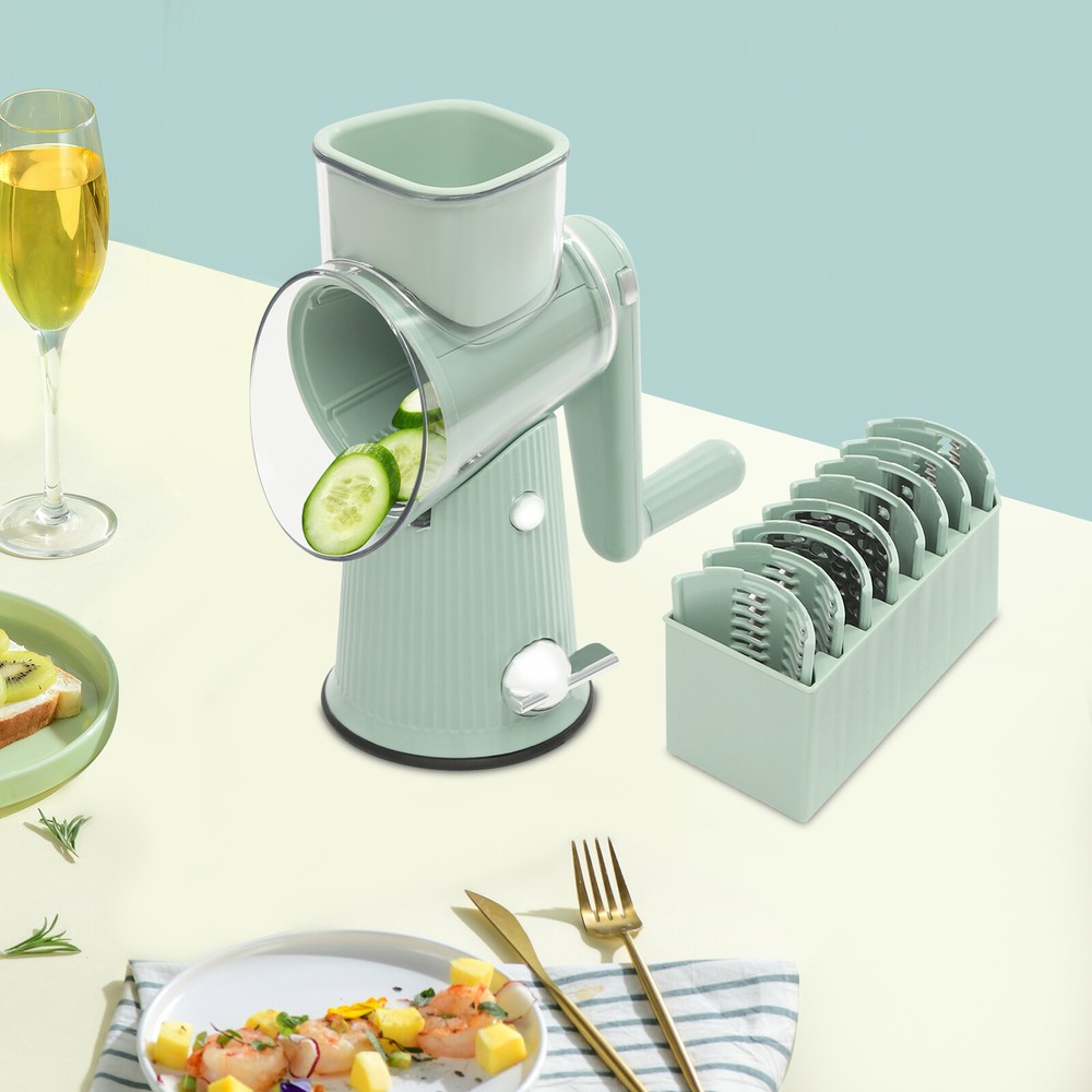 Manual Vegetable Fruit Slicer 2-3mm Thickness Adjustable US