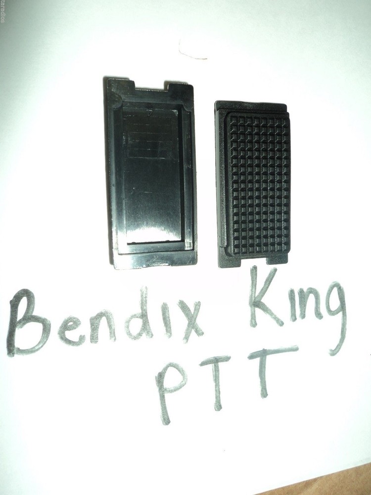 LOT 5 Replacement RUBBER PTT BUTTON Bendix King BK Radio DPH GPH EPH LPH Command