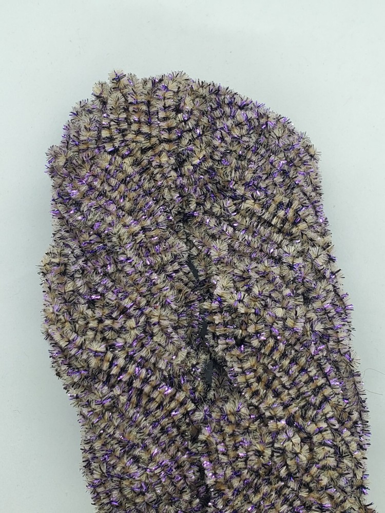 PURPLE BEAVER New Age Chenille 4 Yard Pack Size #2 Medium Fly & Jig Tying