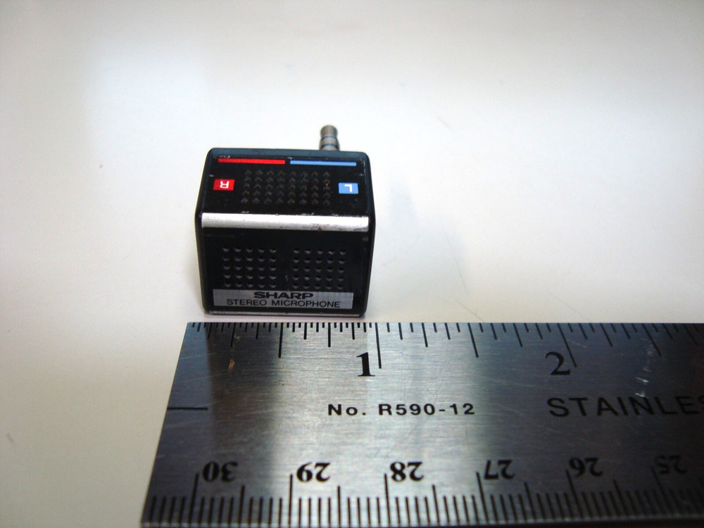 Sharp STEREO MICROPHONE 3.5mm FOR CASSETTE RECORDERs (1068C,C)
