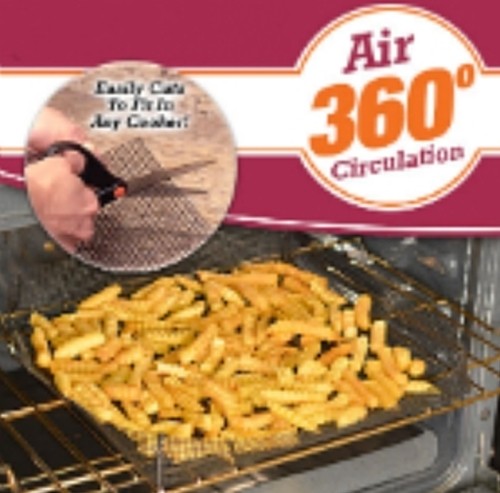 Crispy Mate Cooking Tray Tool Non Grease Cookware Kitchen Aid Appliance Device