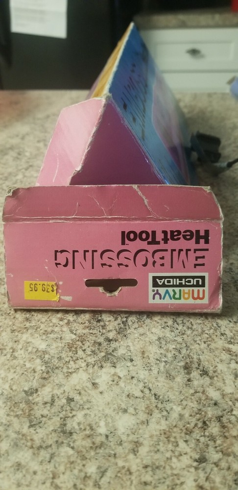 Marvy Uchida Heat Embossing Tool - Model 2000 - Purple Crafting Tool - Tested